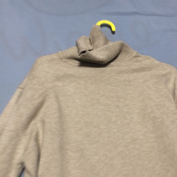 Men's coffee wool knitted fabric long-sleeved T-shirt - Picture 2 of 16